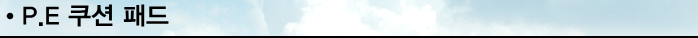 P.E 쿠션 패드